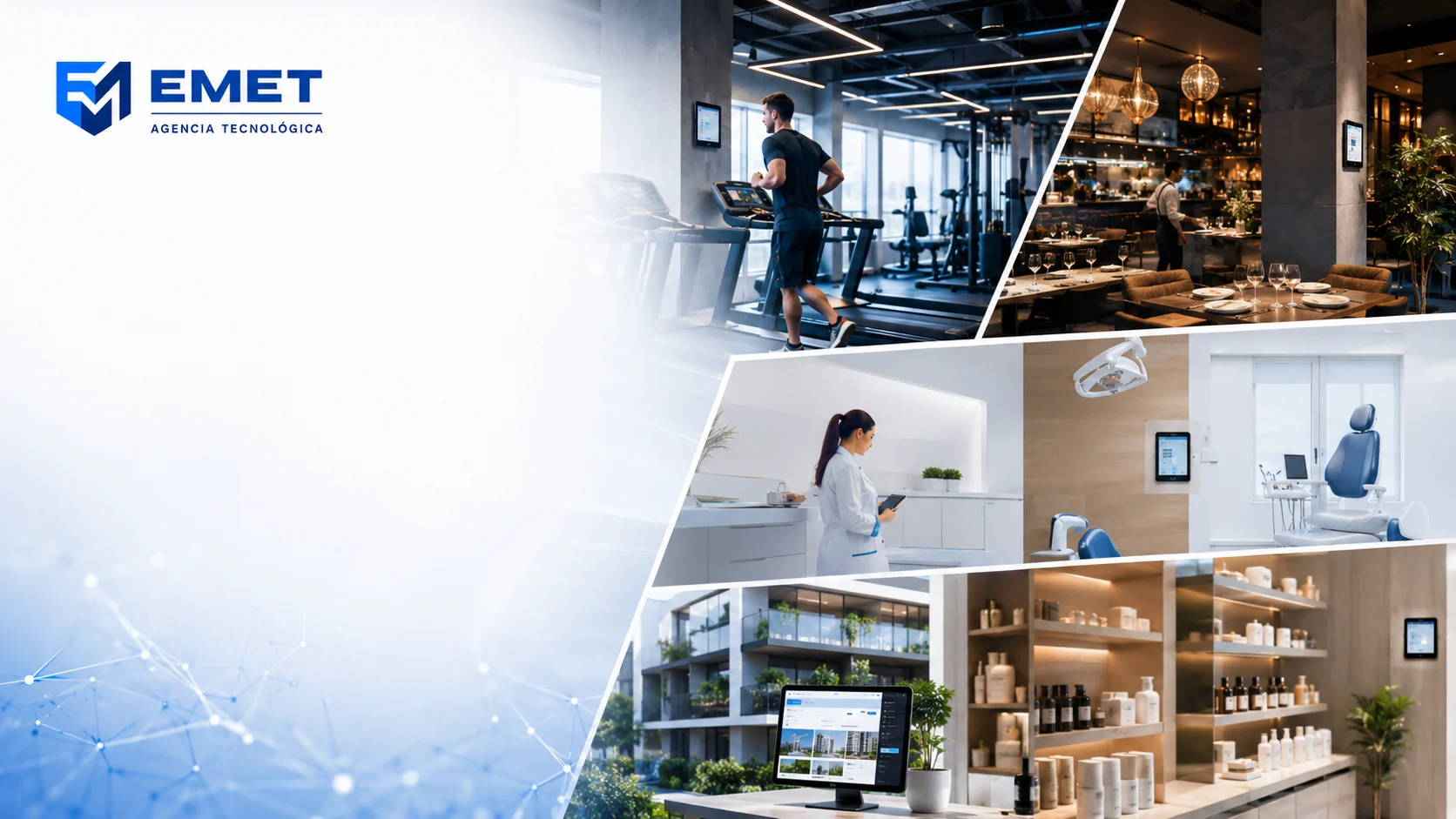 Soluciones digitales por industria de EMET